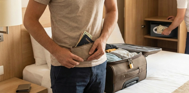 راهنمای حفظ امنیت اشیای قیمتی سفر